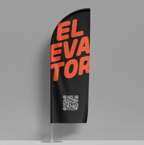 Feather Flag Banner  [2-sided print]